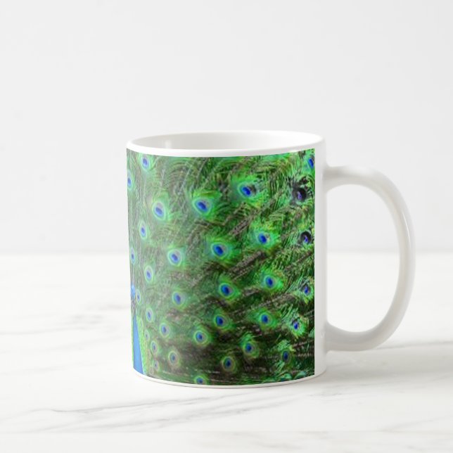 Pfau Kaffeetasse (Rechts)