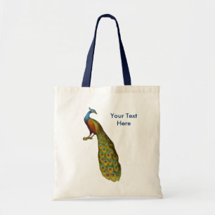 Pfau Kunst Tier Tragetasche