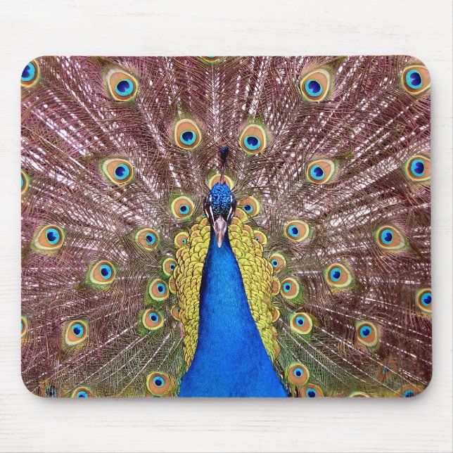 Pfau Mousepad (Vorne)