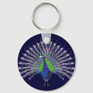Pfau-Schlüsselanhänger Schlüsselanhänger