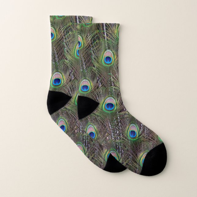 Pfau-Socken Socken (Paar)