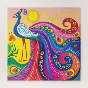 Pfau-Sonnenaufgang