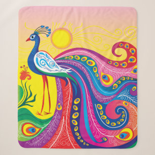 Pfau-Sonnenaufgang Sherpadecke