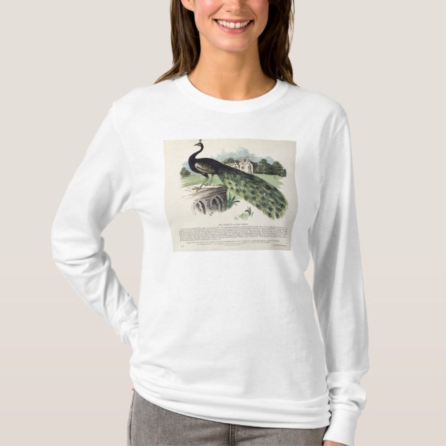 Pfau T-Shirt (Vorderseite)