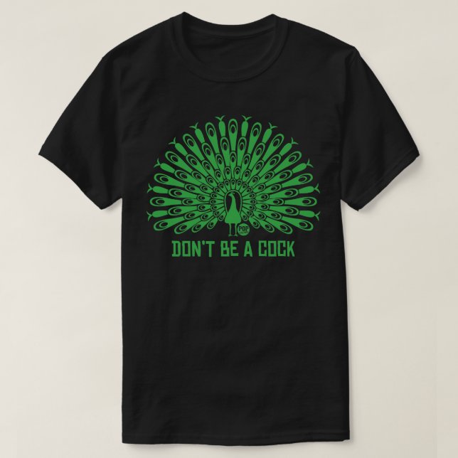 Pfau T-Shirt (Design vorne)