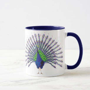 Pfau-Tassen Tasse