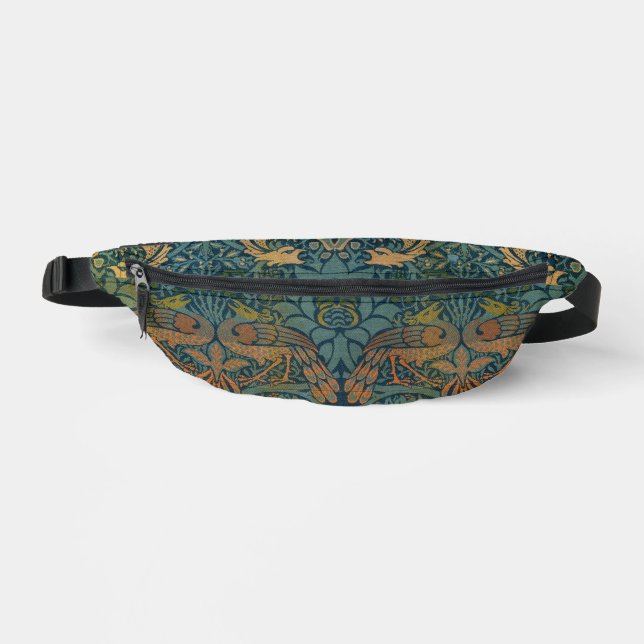 Pfau und Drache, 1878 von William Morris Bauchtasche (Vorderseite)