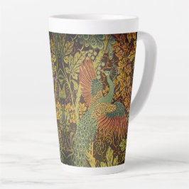 Pfau und Viktorianischer Kakhahn Milchtasse