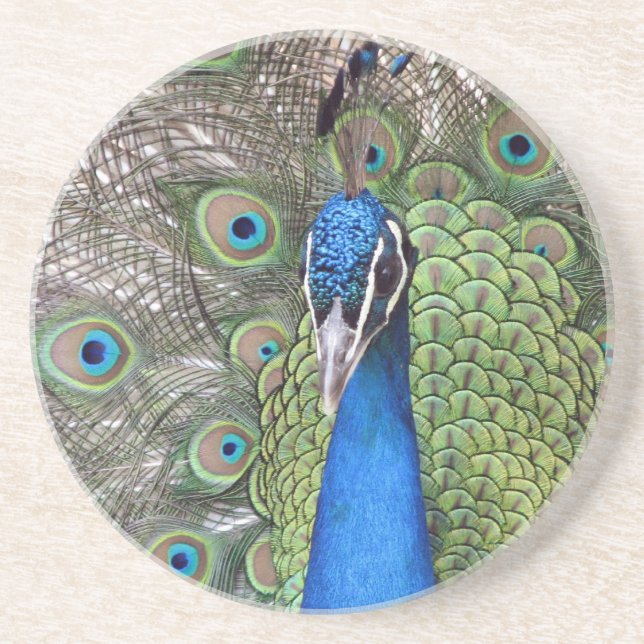 Pfau-Untersetzer Untersetzer (Vorne)