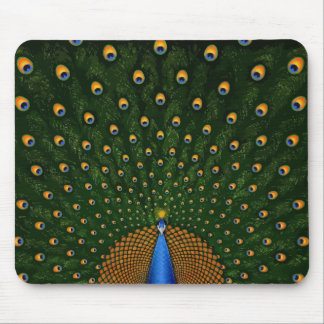 Pfau-Verbreitung Mousepad