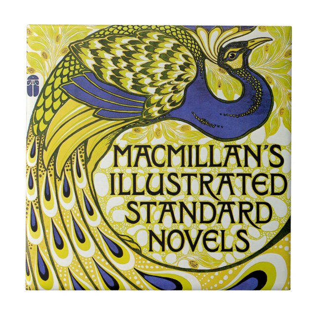 Pfauen-Ausgabe, MacMillan's Illustriert Fliese (Vorderseite)