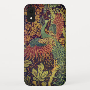 Pfauen-Eichenblatt viktorianischer Jacquard braun Case-Mate iPhone Hülle