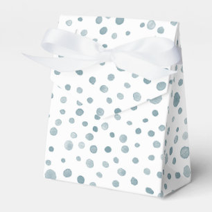 Pfauen Konfetti Wasserfarbe Punkte Geschenkbox Geschenkschachtel