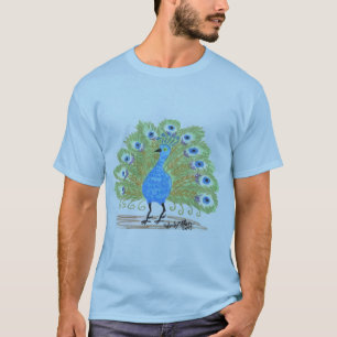 Pfauenaugen von Indien von Wendy C. Allen T-Shirt