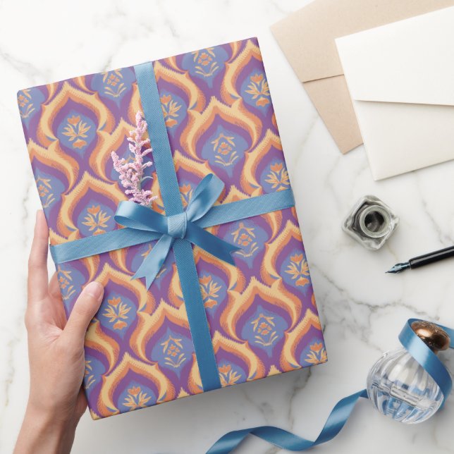 Pfauenblüten Geschenkpapier (Schenken)