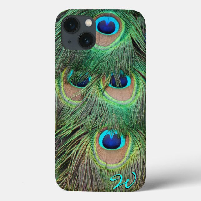 Pfauenfeathers 3 Case-Mate iPhone hülle (Rückseite)