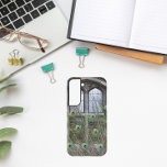 Pfauenfeathers und gotische Windows Samsung Galaxy Hülle<br><div class="desc">Mit dem neuen Samsung SGH-X500 präsentiert sich Samsung mit dem neuen SGH-X200 Digitalkamera als Foto für den professionellen Fotografen. Wählen Sie Ihren Telefonstil aus. Bei anderen Handymarken müssen Sie die Groß- und Kleinschreibung anpassen,  um das Bild an die Kanten der Designvorlage zu füllen.</div>