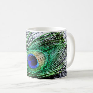 Pfauenfeder 1 Tasse