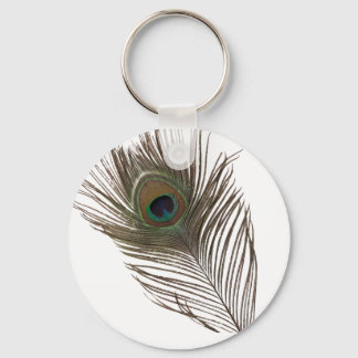 Pfauenfeder Schlüsselanhänger