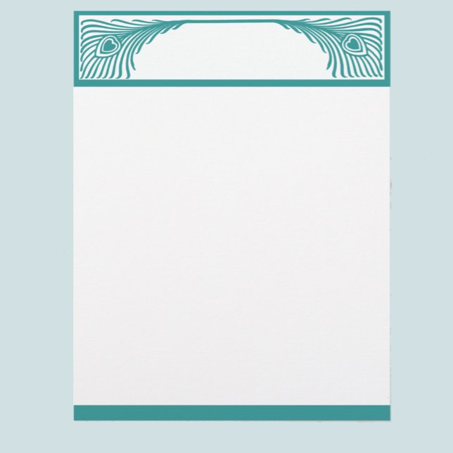 Pfauenfederborder individuell anpassbar (Von Creator hochgeladen)