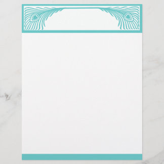 Pfauenfederborder individuell anpassbar