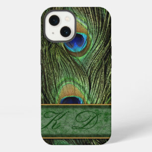 Pfauenfedern iPhone 6 Hülle Monogramm