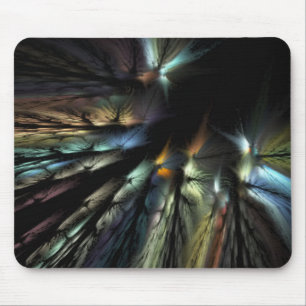 Pfauenfedern Mousepad
