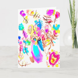 Pfauenfreude Art Karte