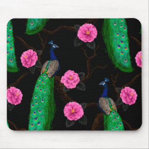 Pfauengarten Mousepad