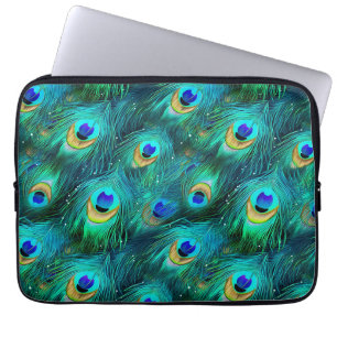 Pfauenglorie Laptopschutzhülle
