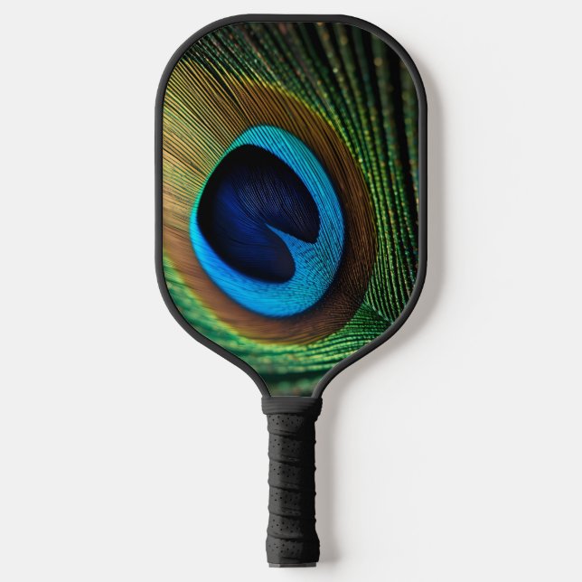 Pfauenjuwel Pickleball Schläger (Vorderseite)