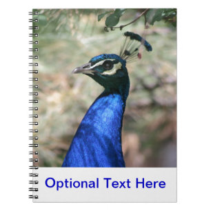 Pfauenkopplung Notizblock