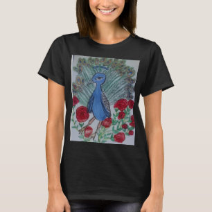 Pfauenliebesrose T-Shirt
