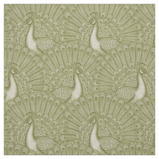 Pfauenmuster Stoff (Muster)