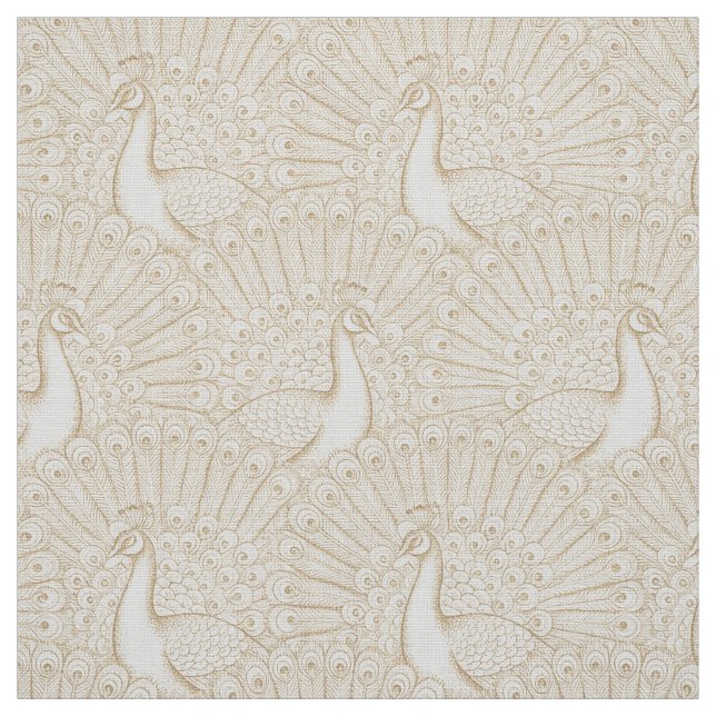 Pfauenmuster Stoff (Muster)