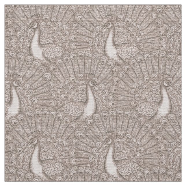 Pfauenmuster Stoff (Muster)