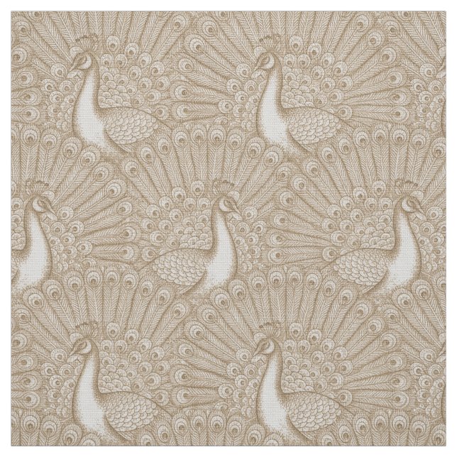 Pfauenmuster Stoff (Muster)
