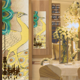 Pfauenroaring 20's Wedding Poster