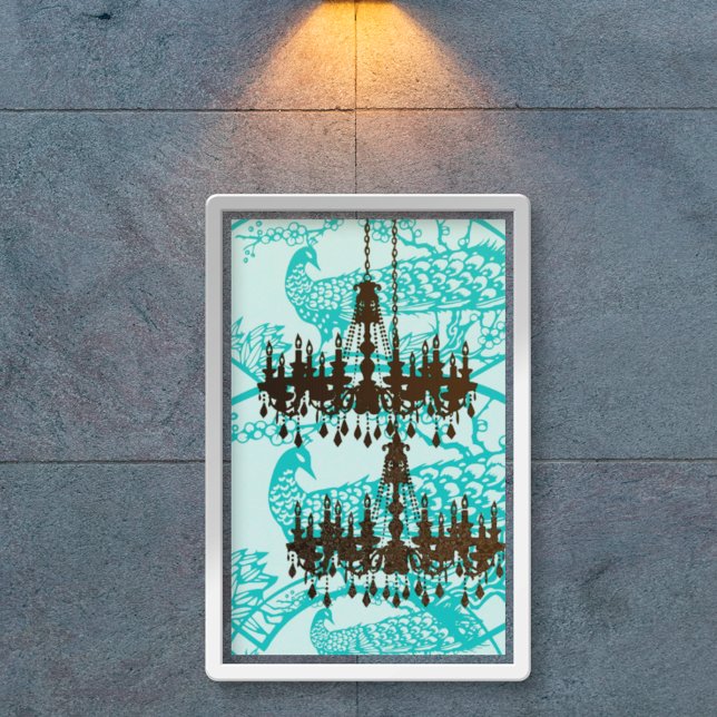 Pfauenroaring 20's Wedding Poster (To see frame pricing, please enter your frame and mat options.)