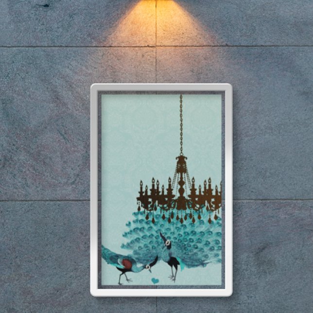 Pfauenroaring 20's Wedding Poster (To see frame pricing, please enter your frame and mat options.)