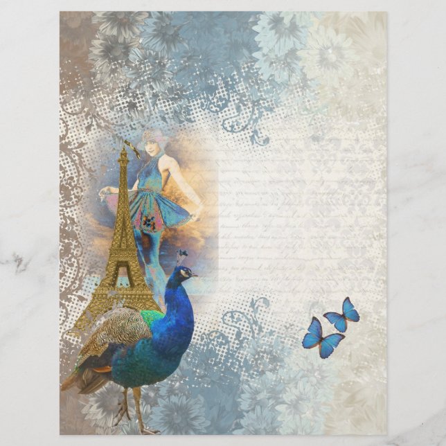 Pfauensammlung Paris Flyer (Vorne)