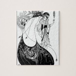 Pfauenschurz Beardsley Nouveau