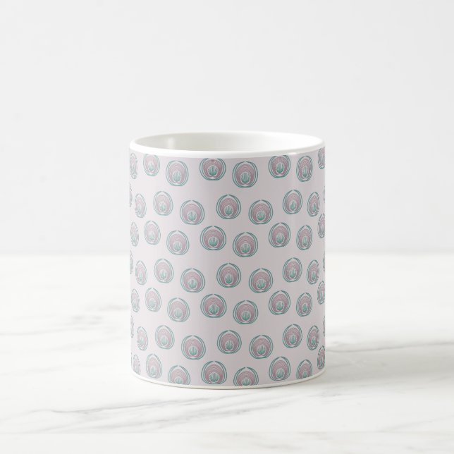 Pfauenzirkel Kaffeetasse (Mittel)