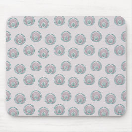 Pfauenzirkel Mousepad