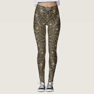 Pfauinspirationen Leggings
