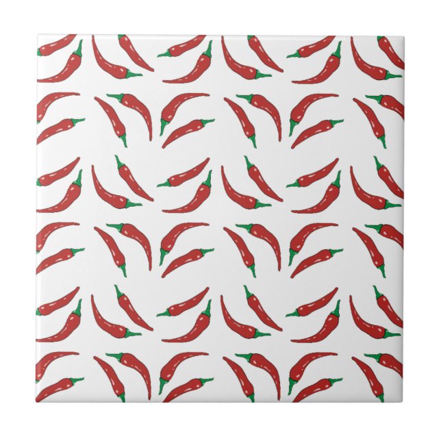 Pfeffer, Chili Fliese (Vorderseite)