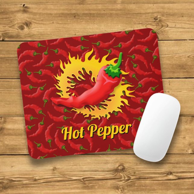 Pfeffer mit Flame Mauspad (Von Creator hochgeladen)