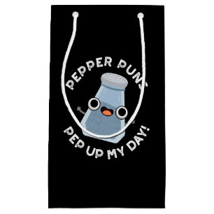 Pfeffer Pep Up My Day Funny Food Puff Dark BG Kleine Geschenktüte