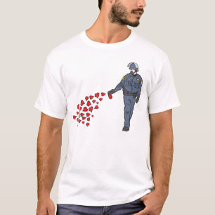 Pfeffer-Spray-Polizist-T - Shirt
