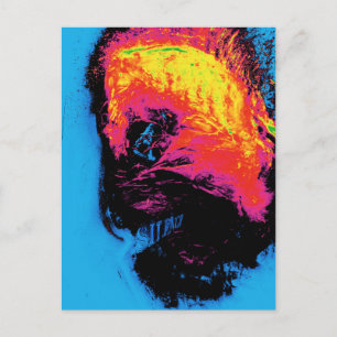 Pfeffer und Kunststoffschall Postkarte